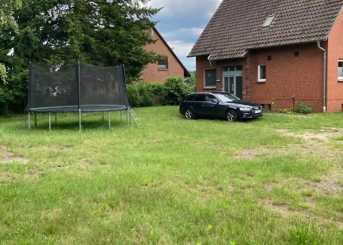 Helles Ferienhaus Storchenblick